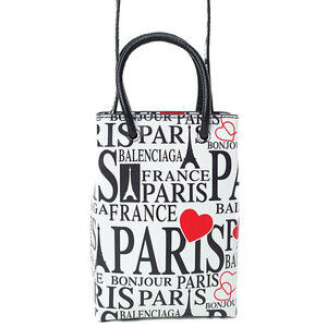 BALENCIAGA Shopping Phone Holder Bag